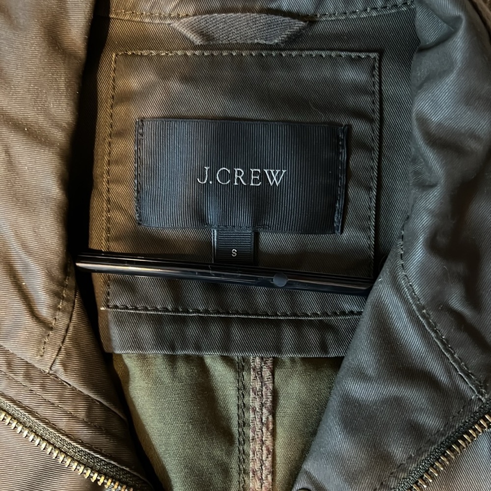 J. Crew The Downtown Field Utility Jacket Size Small - Picture 7 of 9